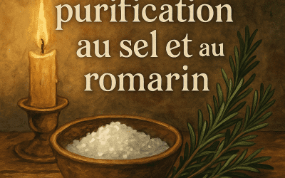 rituel de purification corse au sel et au romarin